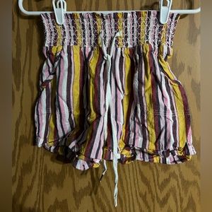 Derek Heart striped shorts. Size medium